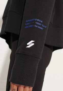 Superdry CORP - Hoodie - Black -Superdry Shop e9ae9b3da8374a38929ec92f3a3976c4