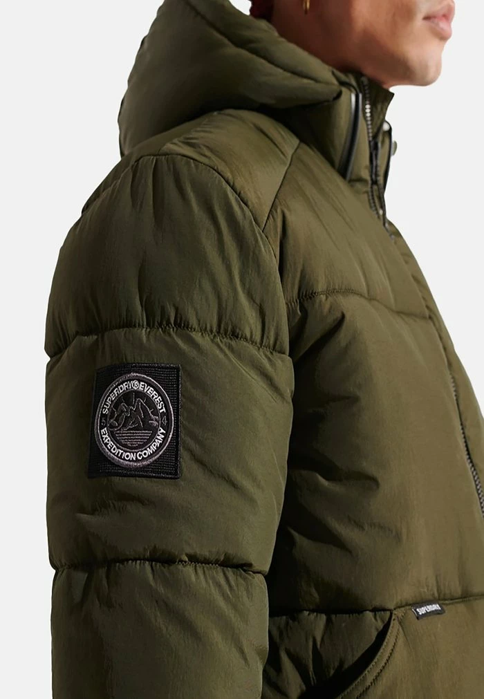 Superdry Winter Jacket - Dark Moss 4 Superdry Winter Jacket - Dark Moss - Image 4