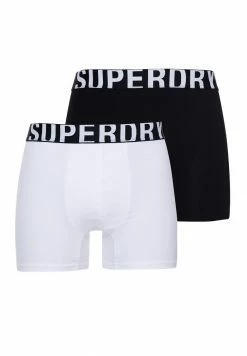 Superdry 2 PACK - Pants - Black/white -Superdry Shop e9d70a2ddacf461d8ab3b02fe492ea77