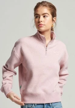 Superdry VINTAGE LOGO - Sweatshirt - La Soft Pink Marl