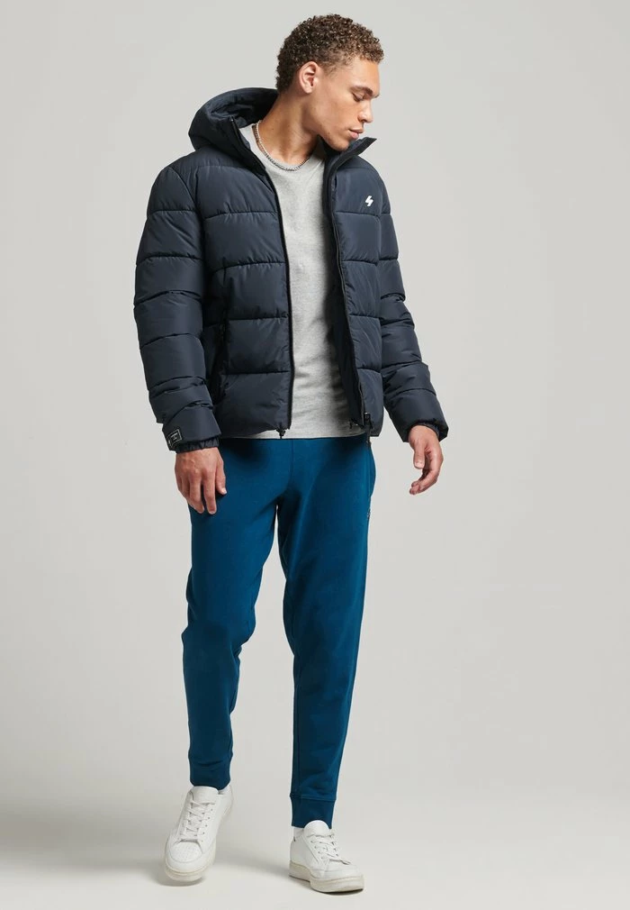 Superdry Winter Jacket - Eclipse Navy 2 Superdry Winter Jacket - Eclipse Navy - Image 2
