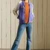 Superdry CROSSING LINES - Bomber Jacket - Regal Purple