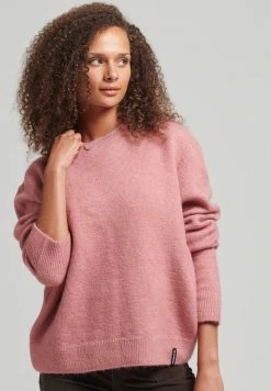 Superdry VINTAGE CLASSIC ESSENTIAL CREW - Jumper - Dusty Rose