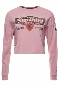 Superdry BOHO GRAPHIC - Long Sleeved Top - Soft Pink -Superdry Shop eaf2b891cdc9443aa1afdcf2f92772de