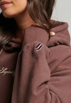 Superdry OVERSIZED - Hoodie - French Roast -Superdry Shop eb02027632ca4420a7729bfd02fb3242