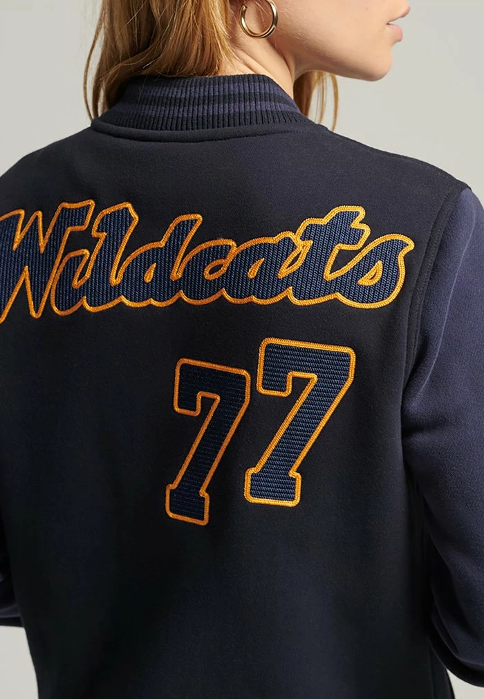 Superdry Bomber Jacket - Super Dark Navy 2 Superdry Bomber Jacket - Super Dark Navy - Image 2