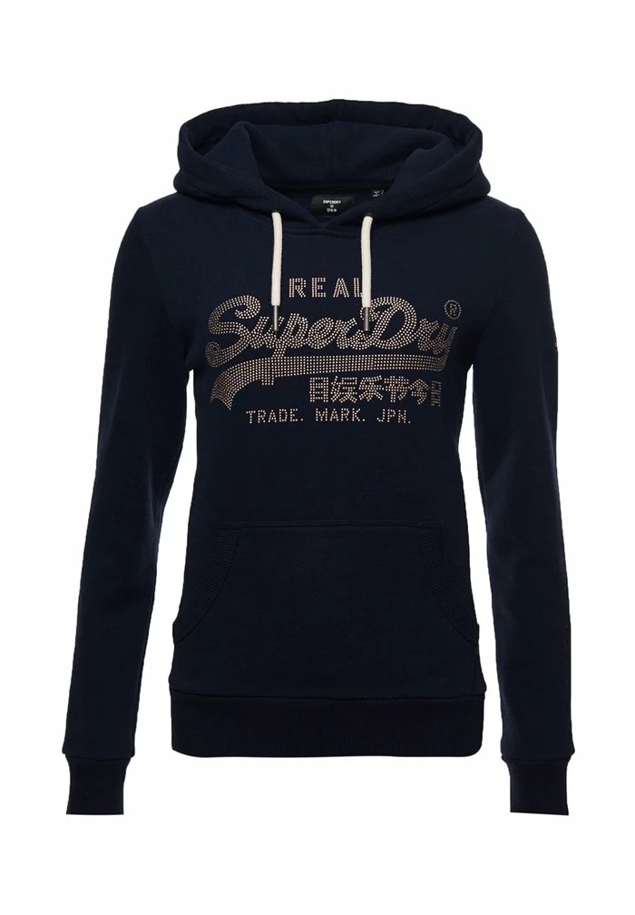 Superdry VINTAGE BOHO SPARKLE - Hoodie - Eclipse Navy 6 Superdry VINTAGE BOHO SPARKLE - Hoodie - Eclipse Navy - Image 6