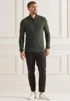 Superdry Jumper - Dark Moss Marl