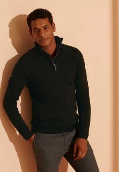Superdry Fleece Jumper - Nightwatch Black