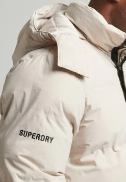 Superdry BOXY PUFFER - Winter Jacket - Chateau Gray -Superdry Shop eb8fb11470dd4a68ba44257b8c868e28