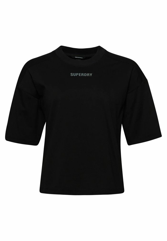 Superdry CODE TECH - Print T-shirt - Black 3 Superdry CODE TECH - Print T-shirt - Black - Image 3