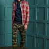 Superdry HERITAGE - Shirt - Rasp Red Check
