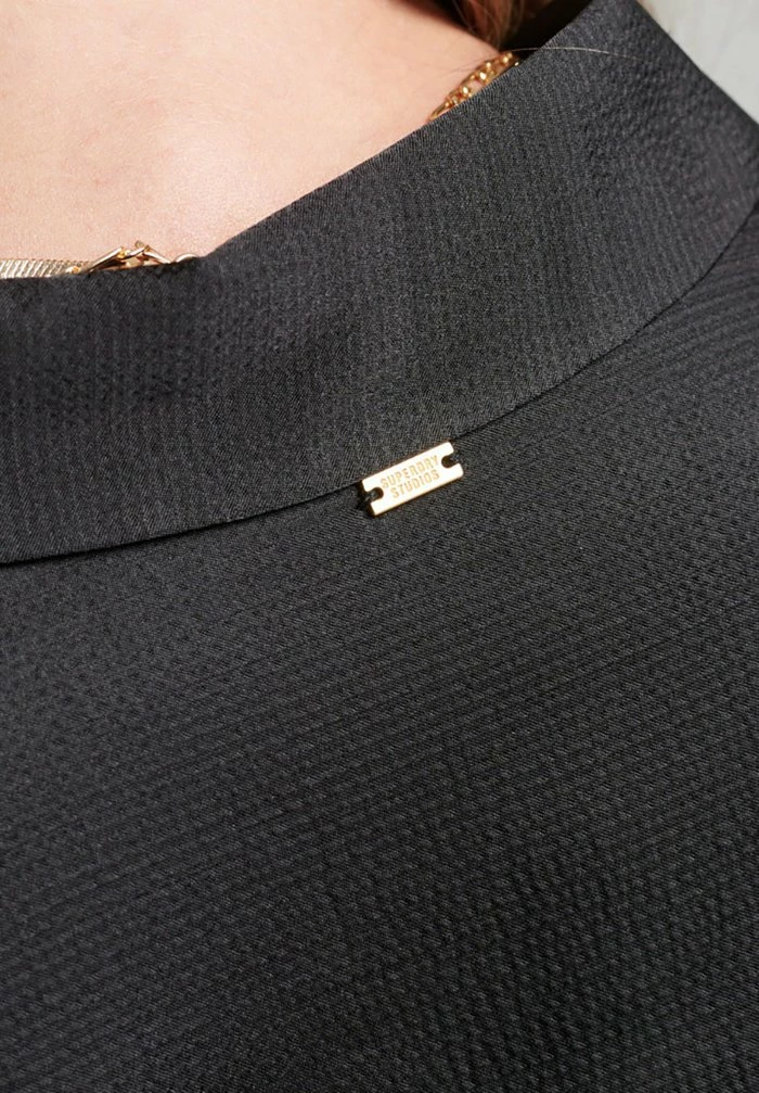 Superdry SLEEVED - Shirt Dress - Black 4 Superdry SLEEVED - Shirt Dress - Black - Image 4