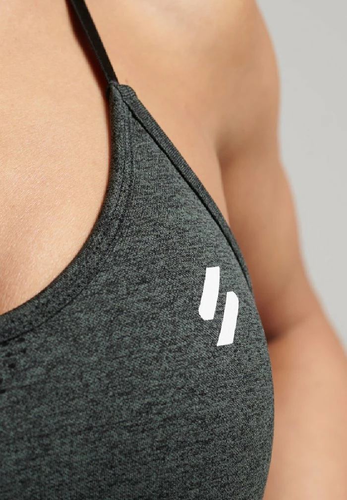 Superdry CONTOUR - Bustier - Charcoal Marl 3 Superdry CONTOUR - Bustier - Charcoal Marl - Image 3