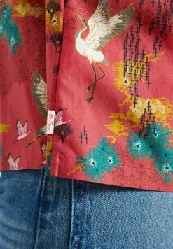 Superdry HAWAIIAN - Button-down Blouse - Red Hawaiian -Superdry Shop ecb569b66ba643328204566abb9acbc8