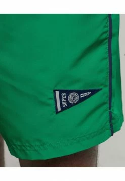 Superdry VINTAGE VARSITY - Swimming Shorts - Botanical Green -Superdry Shop eda1ad5ccd7044fdbe1f5b42014f7c39