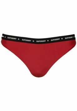 Superdry MICRO LOGO ELASTIC BRIEFS - Bikini Bottoms - Risk Red -Superdry Shop edaa0fef33294dfaa43864ad42f24ee2