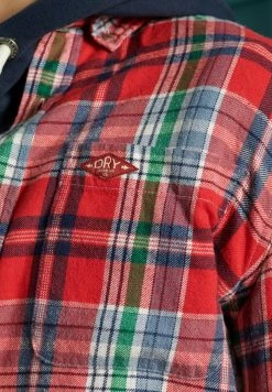 Superdry HERITAGE - Shirt - Rasp Red Check -Superdry Shop edb2daa219734201b1ac8e473241933c