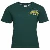 Superdry VARSITY ARCH - Print T-shirt - Enamel Green