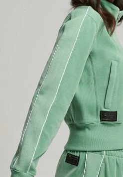 Superdry CODE S - Zip-up Sweatshirt - Granite Green -Superdry Shop edf6d74dab824ee0a664e02a6c379815