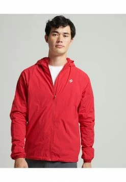 Superdry Waterproof Jacket - Carmine Red