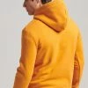 Superdry LOGO EMBROIDERED - Hoodie - Thrift Gold Marl