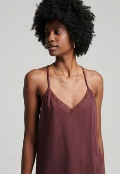 Superdry STUDIOS - Top - Deep Burgundy
