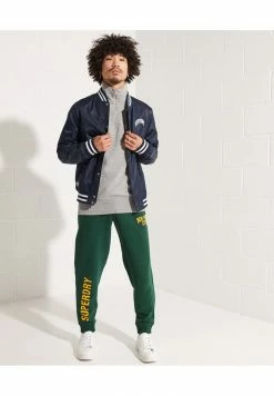 Superdry CITY COLLEGE HALF - Sweatshirt - Grey Slub Grindle