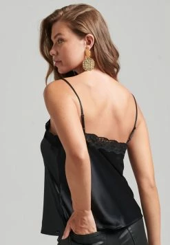 Superdry CAMI - Top - Black 7 Superdry CAMI - Top - Black -Superdry Shop ef1a94e7fd314cf38e3dd2759571c735