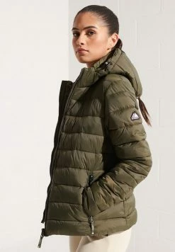 Superdry Winter Jacket - Dark Moss