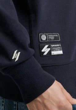 Superdry VARSITY ARCH - Sweatshirt - Deep Navy -Superdry Shop ef41d3c94bdf4b688aadb5616417b6c4