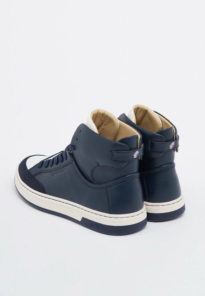 Superdry BASKET SPORT - High-top Trainers - Deep Navy 2 Superdry BASKET SPORT - High-top Trainers - Deep Navy - Image 2