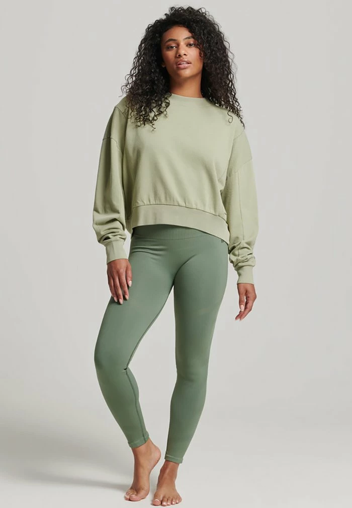 Superdry FLEX BATWING - Sweatshirt - Seagrass 2 Superdry FLEX BATWING - Sweatshirt - Seagrass - Image 2