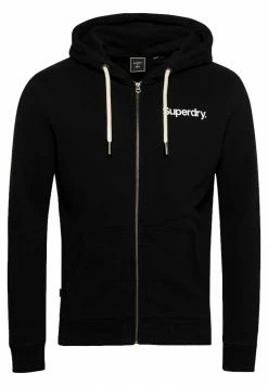 Superdry VINTAGE CORE LOGO CLASSIC - Zip-up Sweatshirt - Black -Superdry Shop ef5e93d356fc44b3aea512f6ca8bdda4