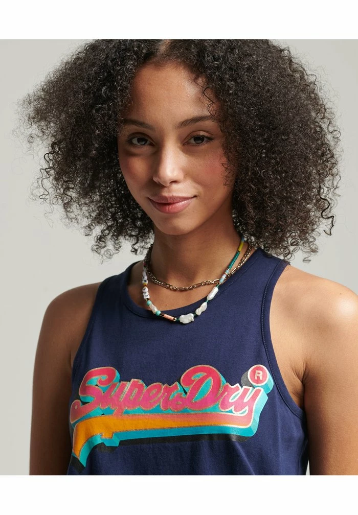Superdry Top - Atlantic Navy 1 Superdry Top - Atlantic Navy
