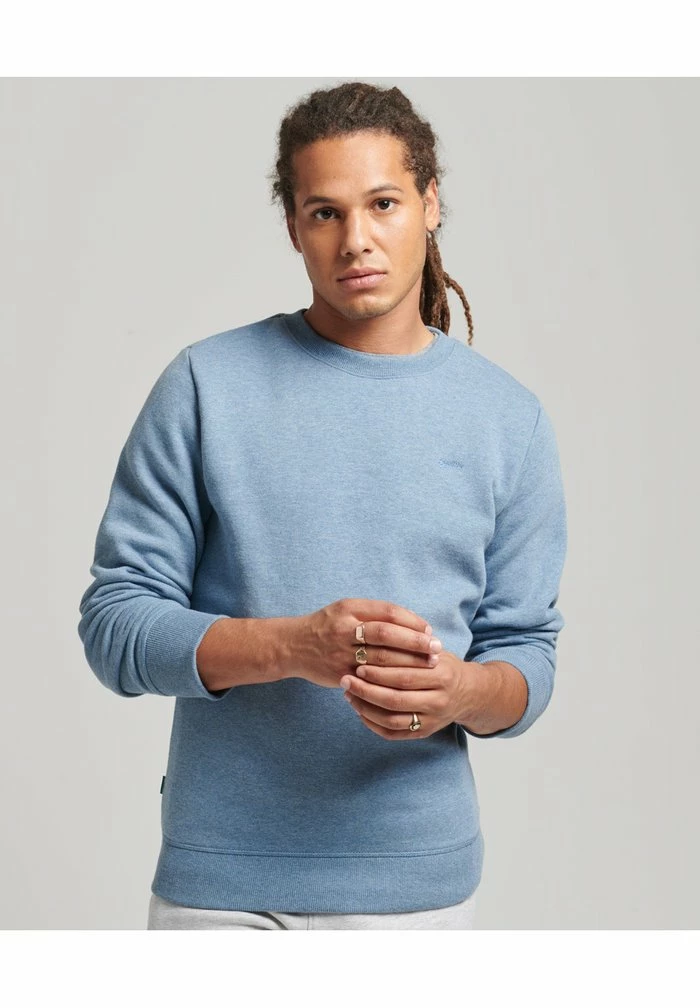 Superdry VINTAGE - Sweatshirt - Bluestone Marl 1 Superdry VINTAGE - Sweatshirt - Bluestone Marl
