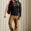 Superdry ORIGINAL FADE - Hoodie - Black