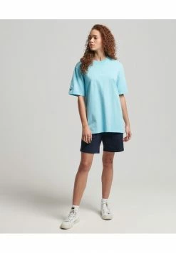 Superdry UNISEX - Basic T-shirt - Aquamarine 7 Superdry UNISEX - Basic T-shirt - Aquamarine -Superdry Shop ef9987bb712740b1b30f7d93332aad38