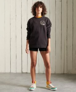 SUPERDRY BOHEMIAN - Sweatshirt - Blackbean