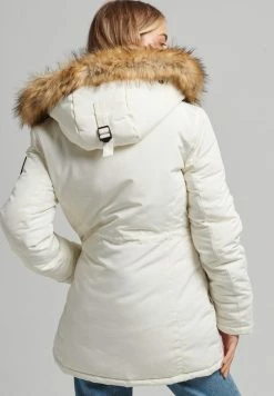 Superdry EVEREST - Parka - Winter White -Superdry Shop efe2e722ff104907a2998ede9e99aea8