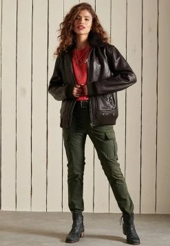 Superdry Cargo Trousers - Surplus Goods Olive