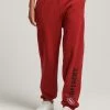 Superdry BOYFRIEND - Tracksuit Bottoms - Merlot