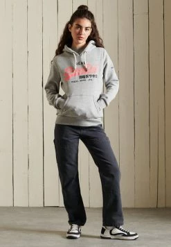Superdry AMERICAN CLASSICS - Sweatshirt - Athletic Grey Marl