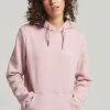Superdry VINTAGE - Hoodie - Soft Pink Marl