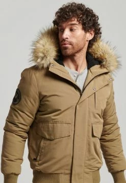 Superdry EVEREST - Winter Jacket - Sandstone -Superdry Shop f0cff402696c4cd6bd563a40617db1c1