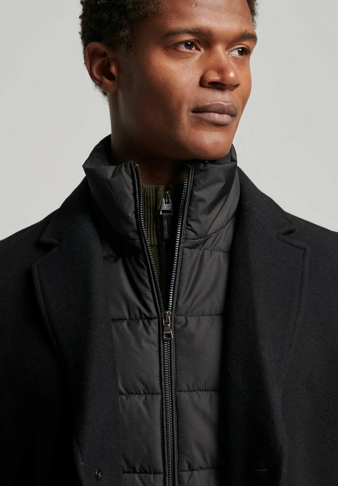 Superdry DETACHABLE LINING TOWN - Short Coat - Black 4 Superdry DETACHABLE LINING TOWN - Short Coat - Black - Image 4