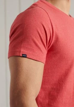 Superdry VINTAGE - Basic T-shirt - Coral Marl -Superdry Shop f1155290f9e247d0922e5a29a6fa9258