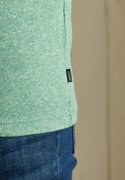 Superdry Basic T-shirt - Bright Green Grit -Superdry Shop f15450f2efed46c59404a2db6f09c7a5