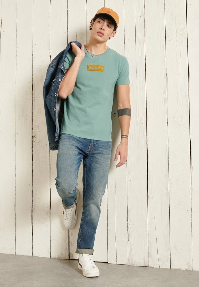 Superdry Print T-shirt - Cerulean Dusk 1 Superdry Print T-shirt - Cerulean Dusk