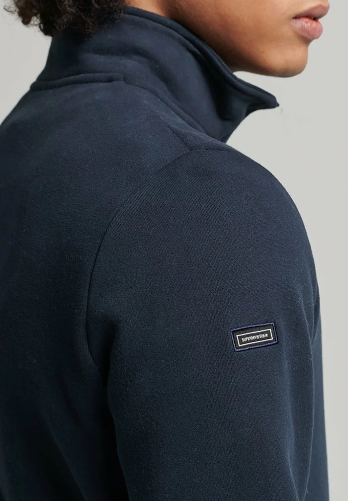 Superdry VINTAGE LOGO - Fleece Jumper - Eclipse Navy 1 Superdry VINTAGE LOGO - Fleece Jumper - Eclipse Navy